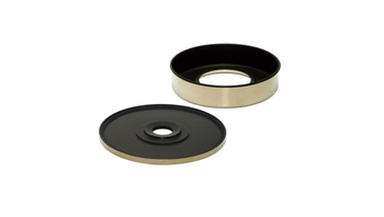 Lid and collecting vessel PTFE-coated