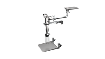 Made of stainless steel 316L with solid piping, incl. sample glass 1 litre